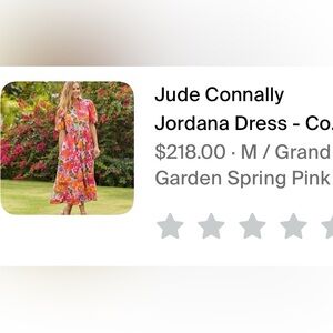 Jude Connally Colorful Floral Dress